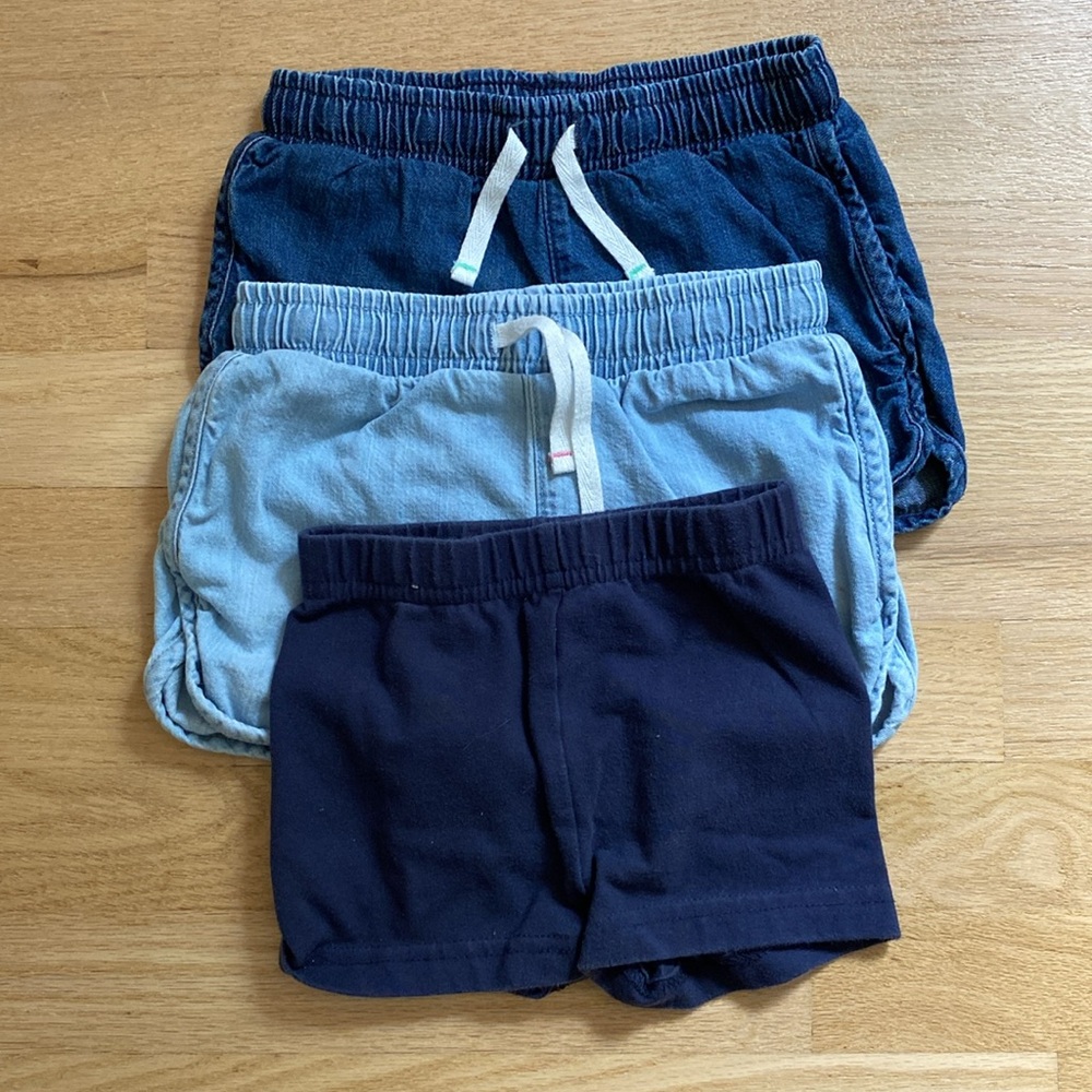 Blue Shorts Bundle Hanna Andersson and Cat & Jack